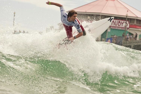 Two-times event champion and local favorite Brett Simpson (USA), 27, will be one national favorite to take on the international field at this year's Vans US Open of Surfing. 