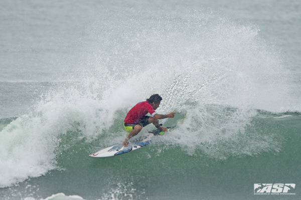 Made Widiarta (IND), one of today's top performers and one of tomorrow's Quarterfinalists. Pic ASP/Robertson