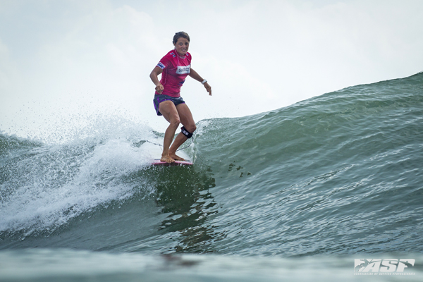 Chelsea Williams (AUS), 2011 Swatch Girls Pro Champion, 2012 runner-up is into the Quarterfinals. Pic Poullenot