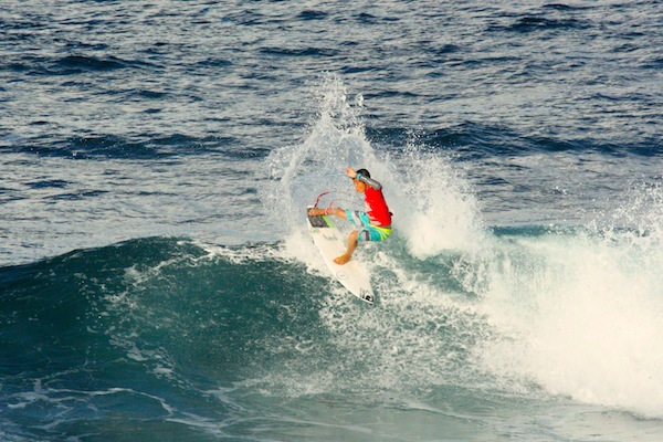 San Clemente’s Kei Kobayashi earned the high heat-total on opening day of the Sprite Soup Bowl Pro Junior.