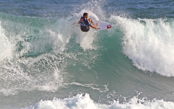Ramzi Boukhiam earned the highest scores on Day 1 of the Quiksilver Saquarema Prime.
