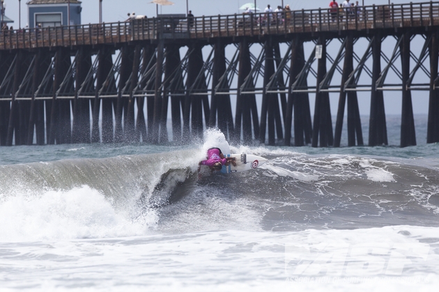 Pauline Ado (FRA), 22, is one of 12 ASP Top 17 members competing at this year's ASP 6-Star Supergirl Pro. 