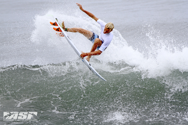 Kalani Ball (AUS) jumping into the next Round. Pic ASP/Will H-S