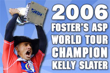 Kelly Slater 2006 WCT World Champ. Pic credit ASP Tostee