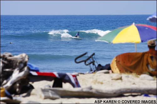 Boost Mobile Pro Surf Contest at Lower Trestles.  Photo Credit ASP Media