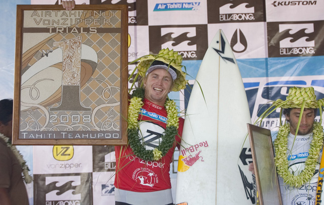 Jamie O'brein Wins Air Tahiti Nui Von Zipper Trials. Pic Credit ASP Tostee